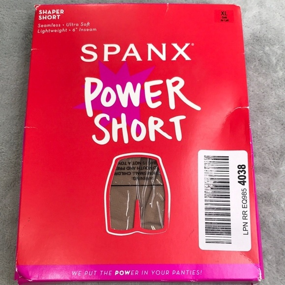 Spanx Power Short Cafe au Lait Size XLNew in package